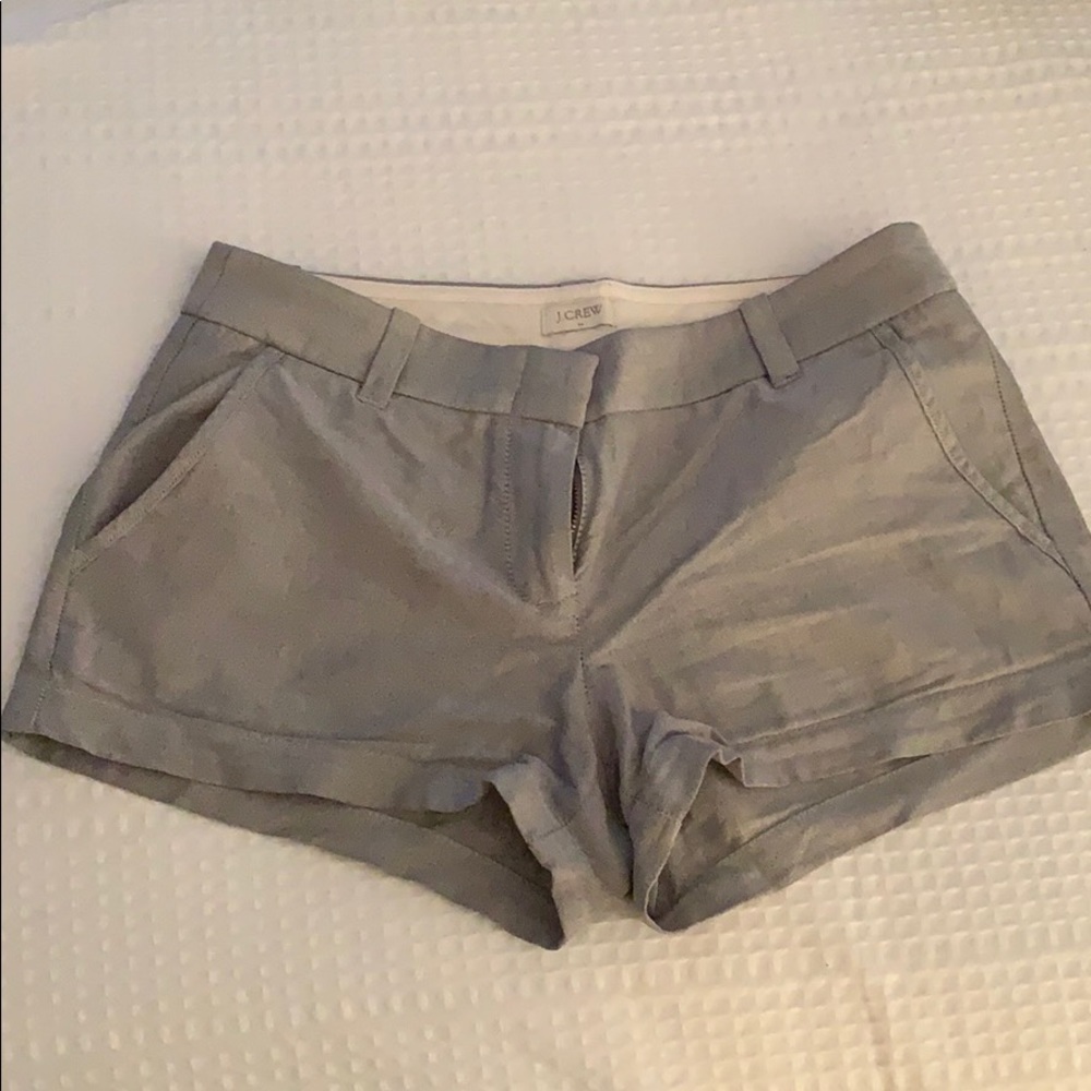 Jcrew gray chino shorts